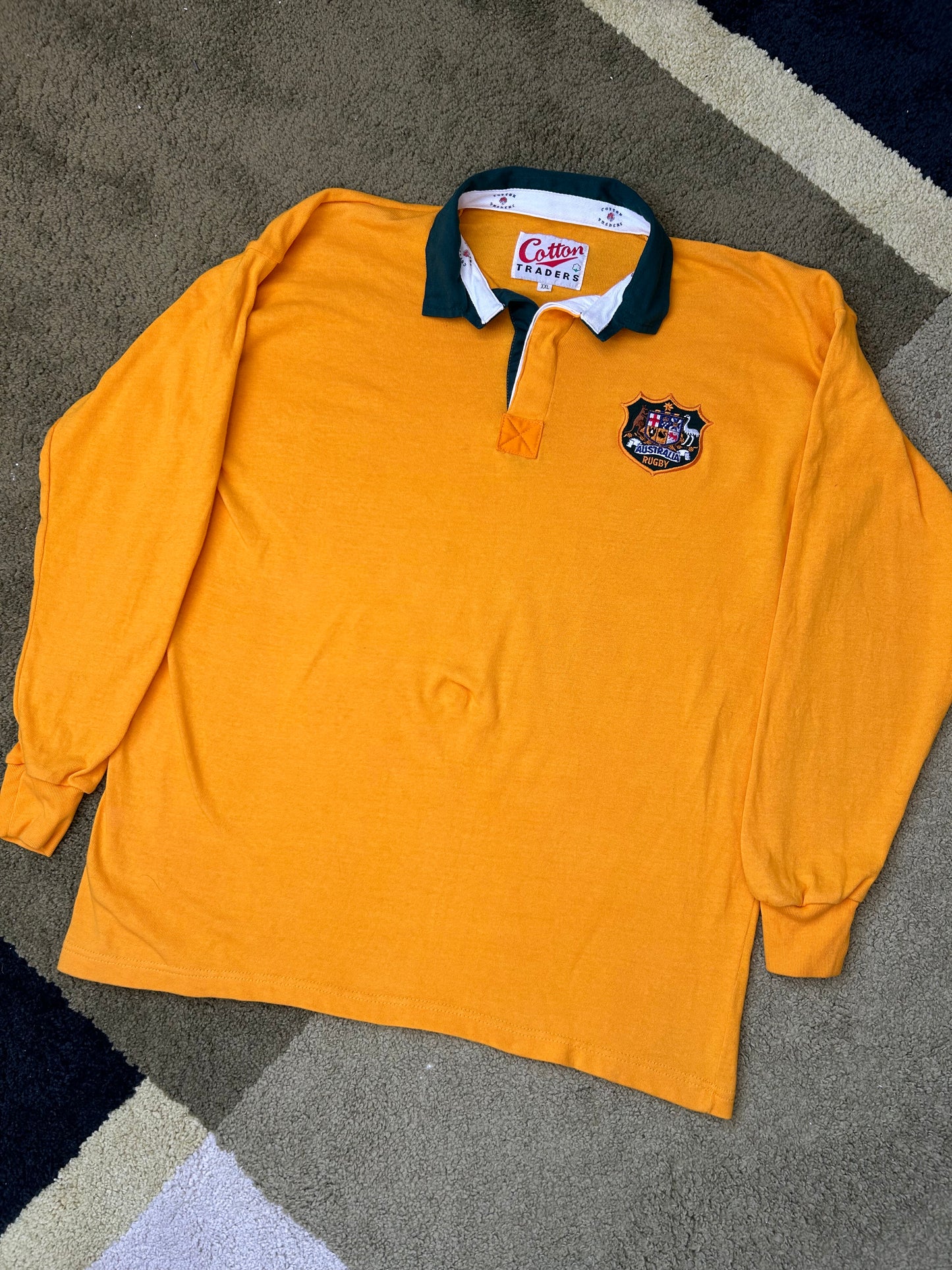 Cotton Traders Australia Vintage Rugby Shirt - 2XL