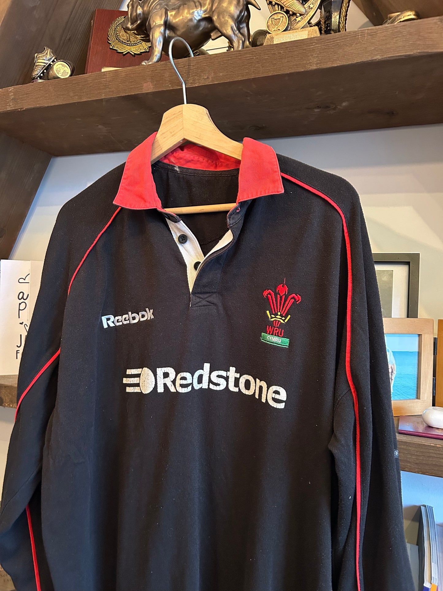 Reebok Wales Vintage Rugby Shirt - 2XL