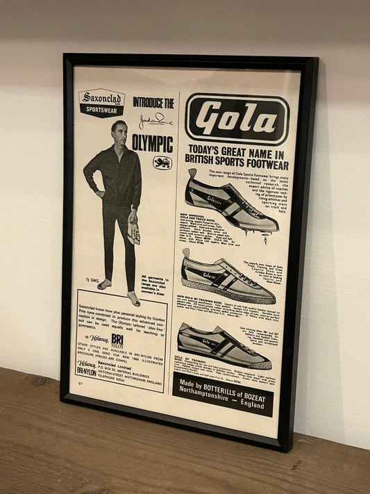 Gola Sports Footwear Vintage Advert