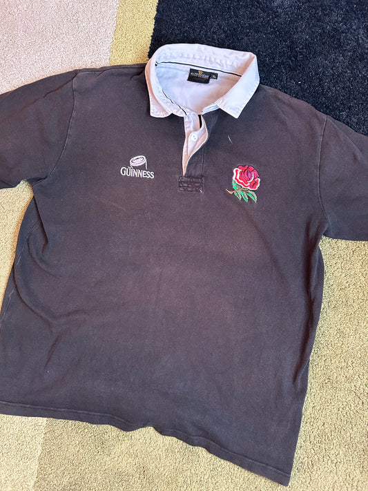 Guinness England Vintage Rugby Shirt - Extra Large