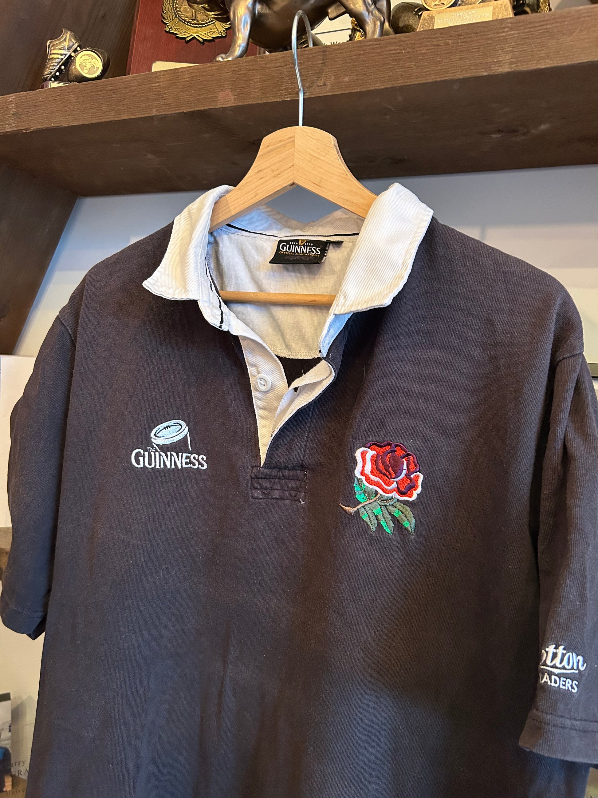 Guinness England Vintage Rugby Shirt - Extra Large